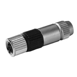 Field attachable connectors M8 Straight SOCKET 3 poles 0.14 0.34 mm2 NO LED