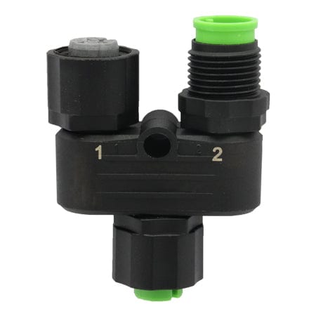 T connector M12+M12 SOCKET + PLUG 4 poles NO LED